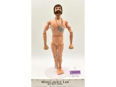 Land Adventurer Flocked Brown Hair & Beard 12" GI Joe 1970 Hasbro Action Figure