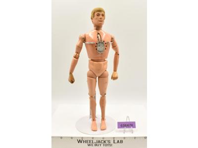 Talking Adventurer Flocked Blonde Hair 12" GI Joe 1970 Hasbro Figure