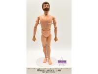 Land Adventurer Flocked Brown Hair & Beard 12" GI Joe 1970 Hasbro Action Figure
