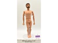 Land Adventurer Flocked Brown Hair &amp; Beard 12" GI Joe 1970 Hasbro Action Figure