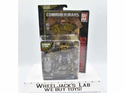 Brawl Comic Book Included Combiner Wars Transformers Hasbro 2015 MOSC