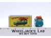 Safari Land Rover 12 Lesney Matchbox Series 1960's Made In England