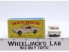 Ford Mustang 8 Lesney Matchbox Series 1960's Made In England RARE WHITE