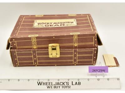 Rocky Mountain Gear Carboard Box Best of the West Johnny West 1965 Marx Vintage