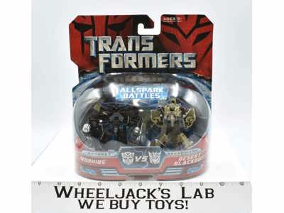 Ironhide vs Desert Blackout Transformers Allspark Battles 2007 Hasbro NEW MISB