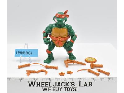 Storage Shell Michaelangelo 100% Complete Teenage Mutant Ninja Turtles TMNT 1991