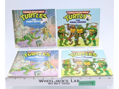 Lot of 4 Storybook Adventure Teenage Mutant Ninja Turtles TMNT Books Randomhouse