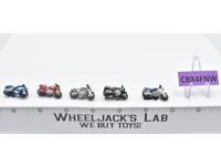 Lot of 5 Motorcycles/Dirt Bikes 1988-89 Vintage Galoob Micro Machines