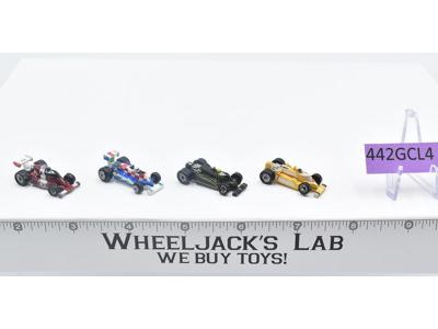 Lot of 4 Formula One Race Cars 1988-89 Vintage Galoob Micro Machines