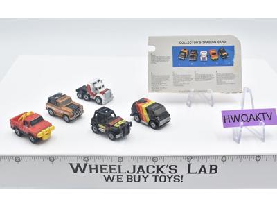 Lot of 5 Off Road Trucks/Vehicles 1988-89 Vintage Galoob Micro Machines