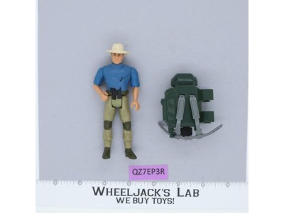 Alan Grant With Aerial Net Trap Jurassic Park 1993 Kenner Action Figure