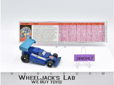 Fizzle 100% Complete 1988 Vintage Hasbro G1 Transformers Action Figure