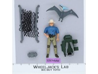 Dr. Alan Grant w/ Ariel Net 100% Complete Jurassic Park 1993 Kenner Action