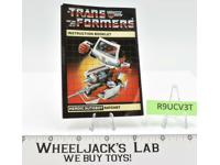 Ratchet Action Figure Vintage Instruction Manual Booklet 1984 G1 Transformers
