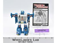 Topspin 100% Complete Vintage 1985 G1 Transformers Hasbro Action Figure