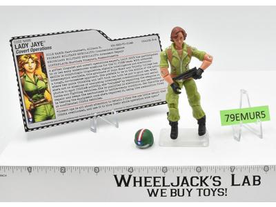 Lady Jaye v5 100% Complete G.I. Joe Comic Pack 2006 Hasbro Action Figure