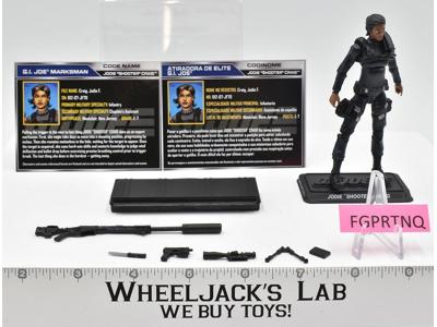 Jodie Shooter Craig 100% Complete G.I Joe 50th Anniversary 2016 Hasbro Figure