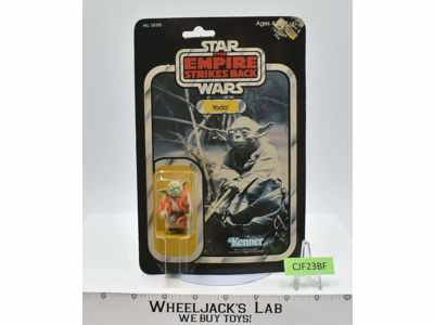 Yoda MOSC Sealed 32 Back Star Wars ESB Empire Strikes Back Vintage Kenner