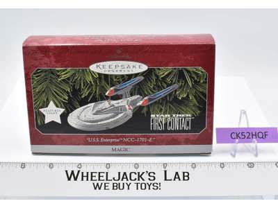 U.S.S. Enterprise NC1701-E Star Trek MIB NEW Keepsake Ornament 1998 Hallmark