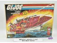 Cobra Moray Hydrofoil 100% Complete W/ Driver, Box & Lens GI Joe 1985 Hasbro