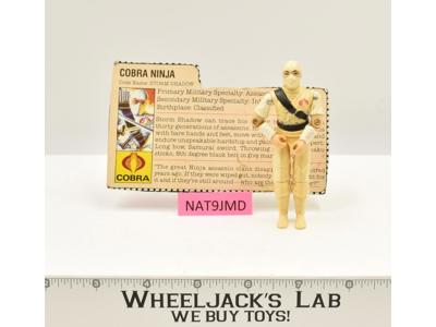 Storm Shadow V1 G.I. Joe 1984 Hasbro Vintage Action Figure