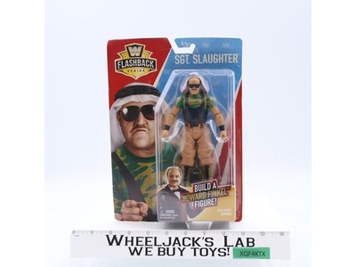 Sgt. Slaughter WWE Wrestling Flashback Series 2017 Mattel Figure NEW SEALED