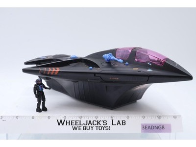 Shadow Bat w/Major Klag Starcom 1986 Coleco Vintage Action Figure Vehicle