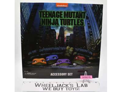 Teenage Mutant Ninja Turtles Accessory Set 2021 NECA New MIB