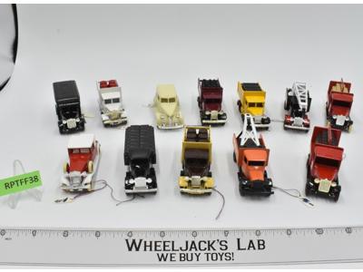 Lot of 12 Die Cast Metal Cars/Trucks by Days Gone 1950's Toy Cars