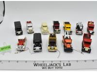 Lot of 12 Die Cast Metal Cars/Trucks by Days Gone 1950's Toy Cars
