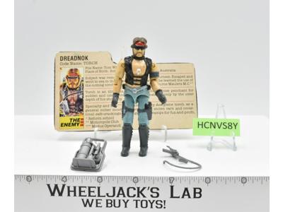 Torch V1 100% Complete G.I. Joe 1985 Hasbro Vintage Action Figure