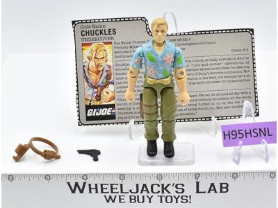Chuckles V1 100% Complete G.I. Joe 1987 Hasbro Vintage Action Figure