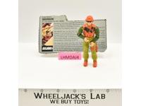 Skidmark V1 100% Complete G.I. Joe 1988 Hasbro Vintage Action Figure