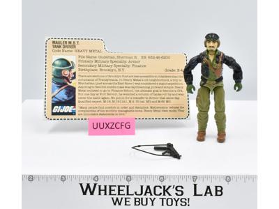 Heavy Metal V1 G.I. Joe 1985 Hasbro Vintage Action Figure