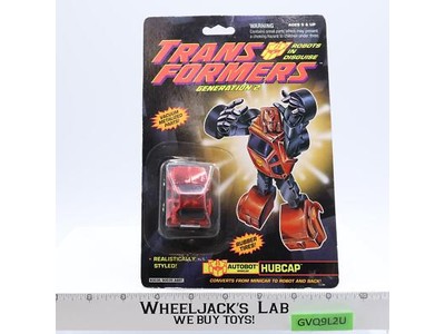 Hubcap Autobot G2 Transformers 1992 Hasbro Action Figure NEW MOSC SEALED