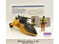 Darklon's Evader W/Darklon GI Joe 1989 Hasbro Action Figure Vehicle
