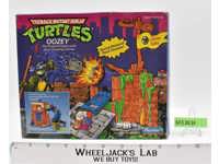 Oozey Ooze Cannon W/Box UNUSED STICKERS Teenage Mutant Ninja Turtles Playset