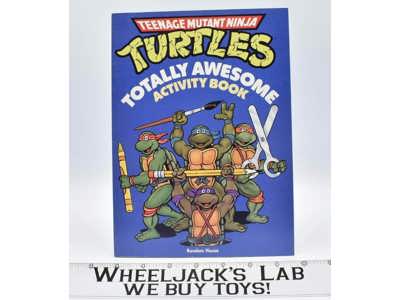 Totally Awesome Activity Book UNUSED Teenage Mutant Ninja Turtles TMNT