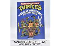 Totally Awesome Activity Book UNUSED Teenage Mutant Ninja Turtles TMNT