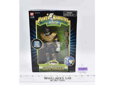 Gold Ranger Power Rangers Action Feature Zeo Rangers MISB 1996 Bandai Figure
