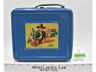 Hopalong Cassidy Metal Lunchbox 1950's Aladdin Industries