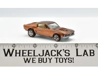 Custom Mustang Copper Restored 1968 Redline Hot Wheels Mattel Vintage RL