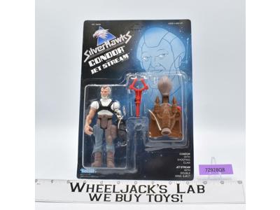 Condor With Jet Stream MOSC NEW Silverhawks 1986 Kenner Telepix Figure