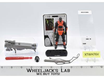Flash V3 100% Complete G.I. Joe 2009 Hasbro Action Figure