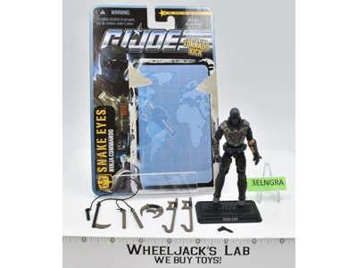 Snake Eyes v53 100% Complete G.I. Joe Pursuit of Cobra 2010 Hasbro Action Figure