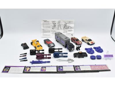 Menasor 100% Complete Vintage 1986 G1 Transformers Hasbro Action Figure