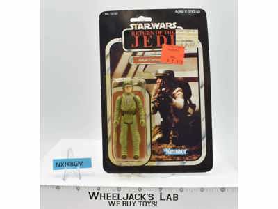 Rebel Commando 65 Back Star Wars ROTJ 1983 Kenner Action Figure NEW MOSC SEALED