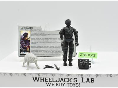 Snake Eyes V2 100% Complete G.I. Joe 1985 Hasbro Vintage Action Figure