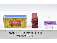 London Bus Routemaster No. 5 Lesney Matchbox Series 1960's Made In England