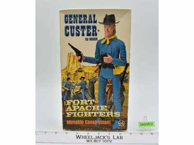 General Custer 12" Complete The Lone Ranger Marx 1967 Action Figure Vintage